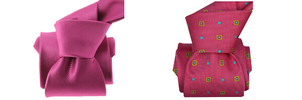 couleur de cravate rose